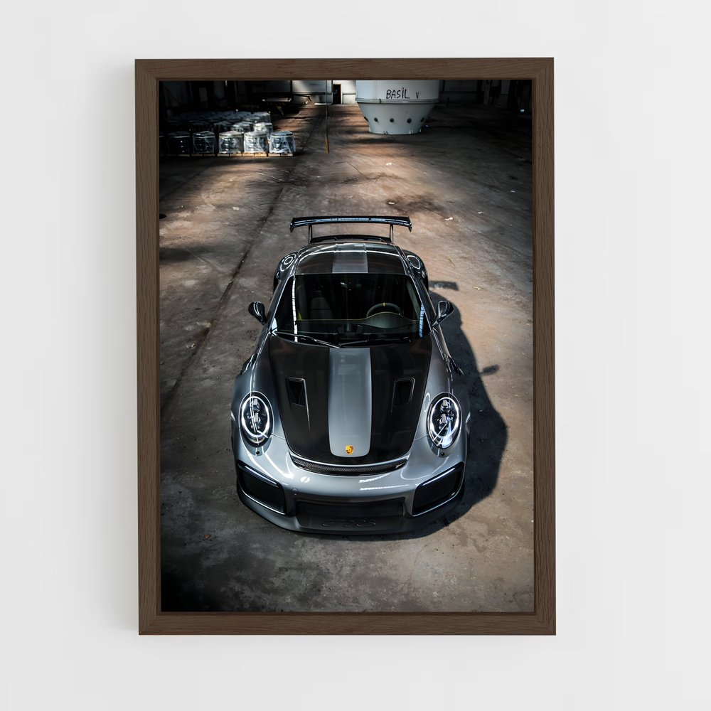 Poster Garage Iconique – affiche Porsche (vue 5)